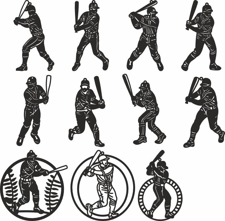 Baseball vector svg files