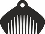Beard comb design