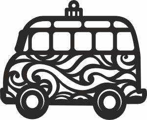 Bus svg cut files