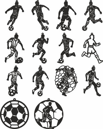 Football vector glowforge files