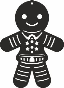 Gingerbread svg design