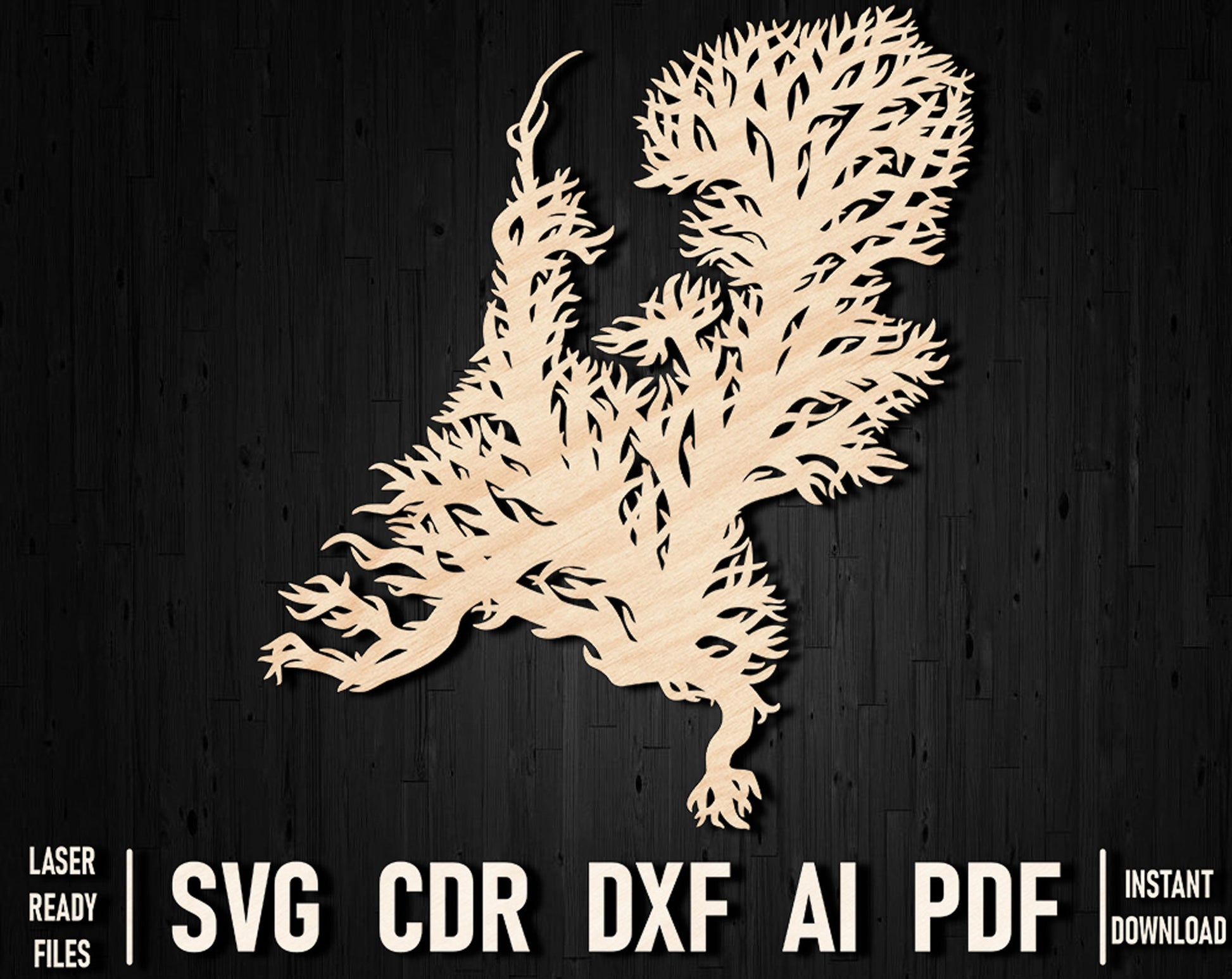 Holland wall map laser svg file