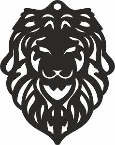 Lion earrings files