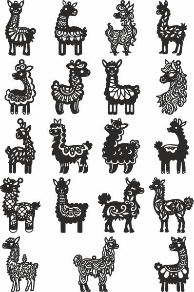 Llama vector design bundle