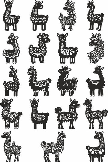 Llama vector design bundle