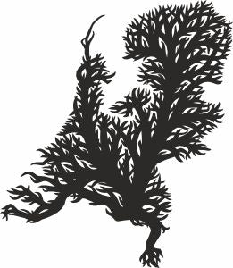 Nederland map laser cut file