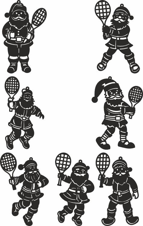 Tennis laser cut design