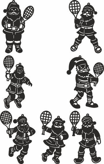 Tennis laser cut design