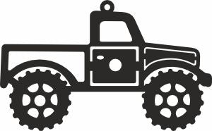 Truck christmas svg