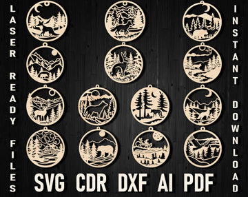 Wild animals svg files