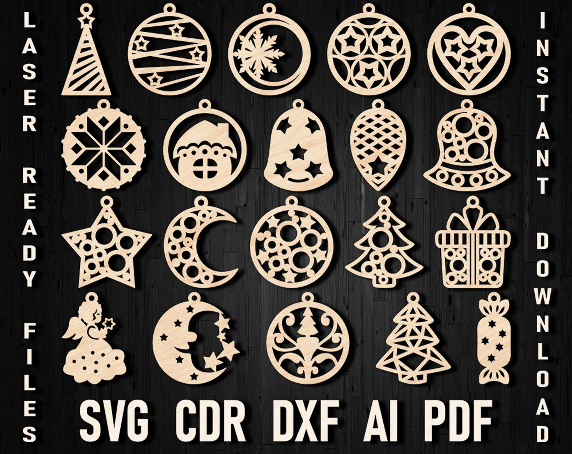 christmas tree baubles