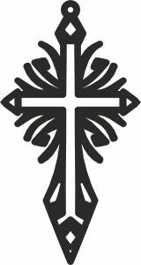 cross design vector dxf