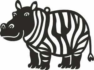 hippo svg design