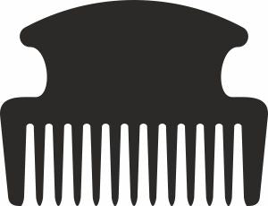 vector comb design svg laser cut
