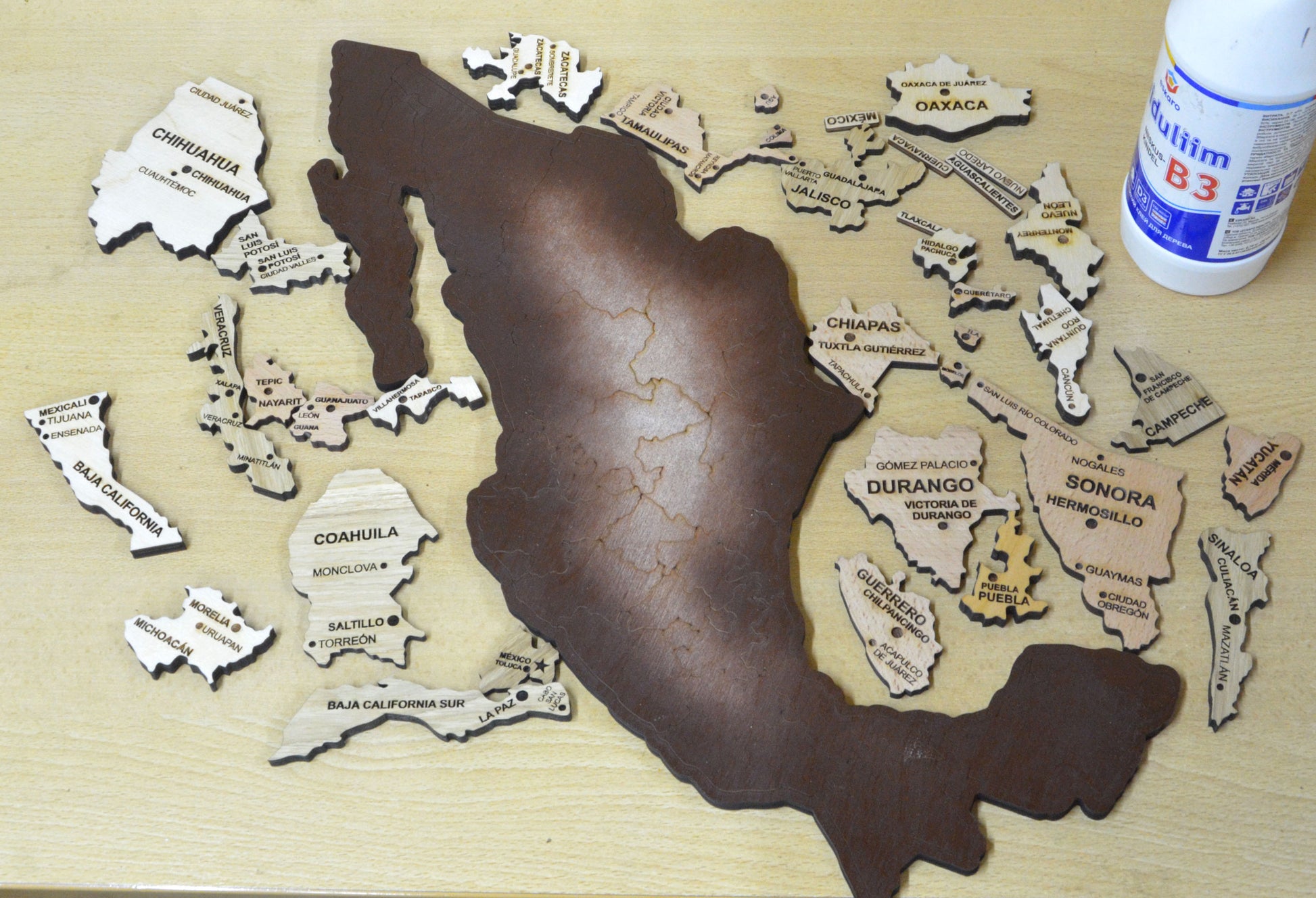 Mexico creation Svg Map