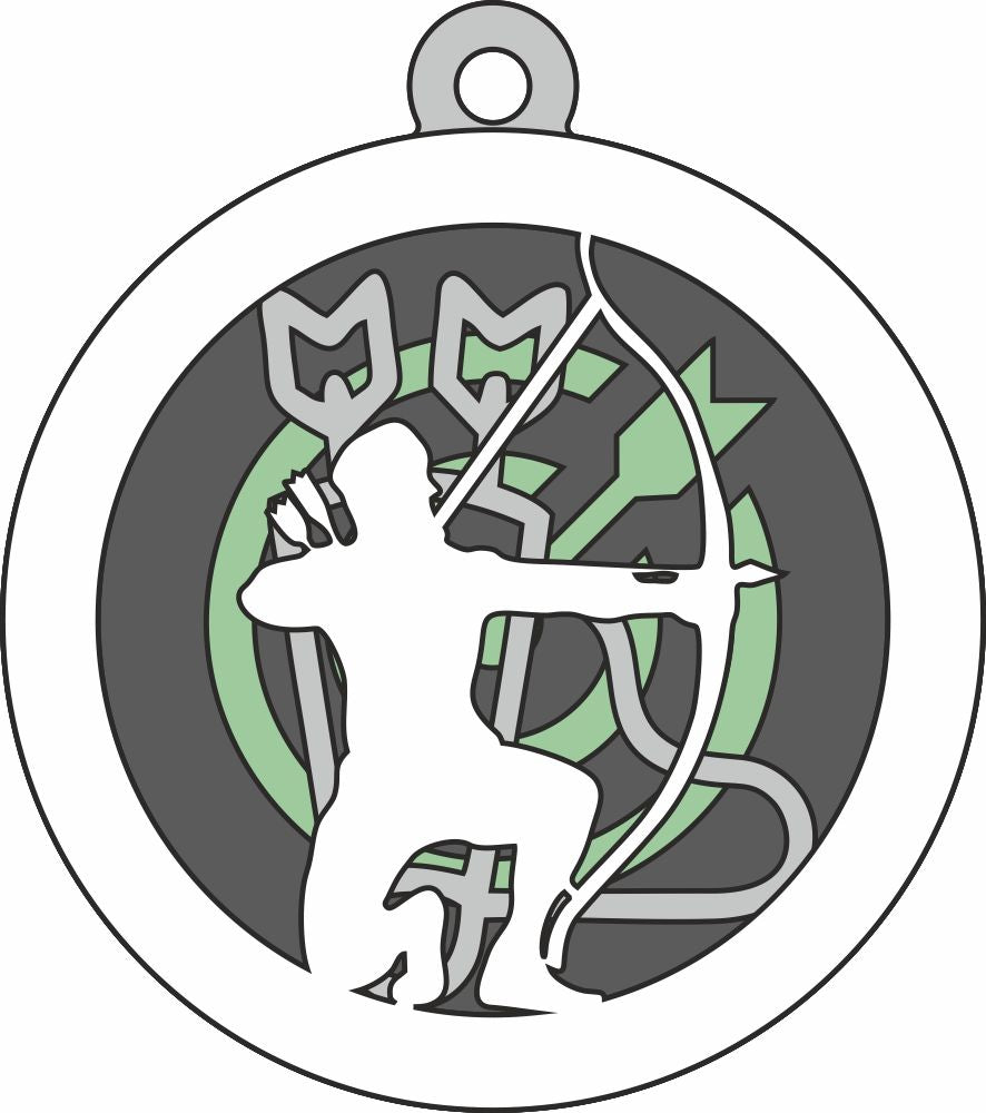 archer christmas cutting file