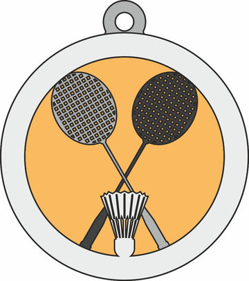badminton silhouette christmas decor