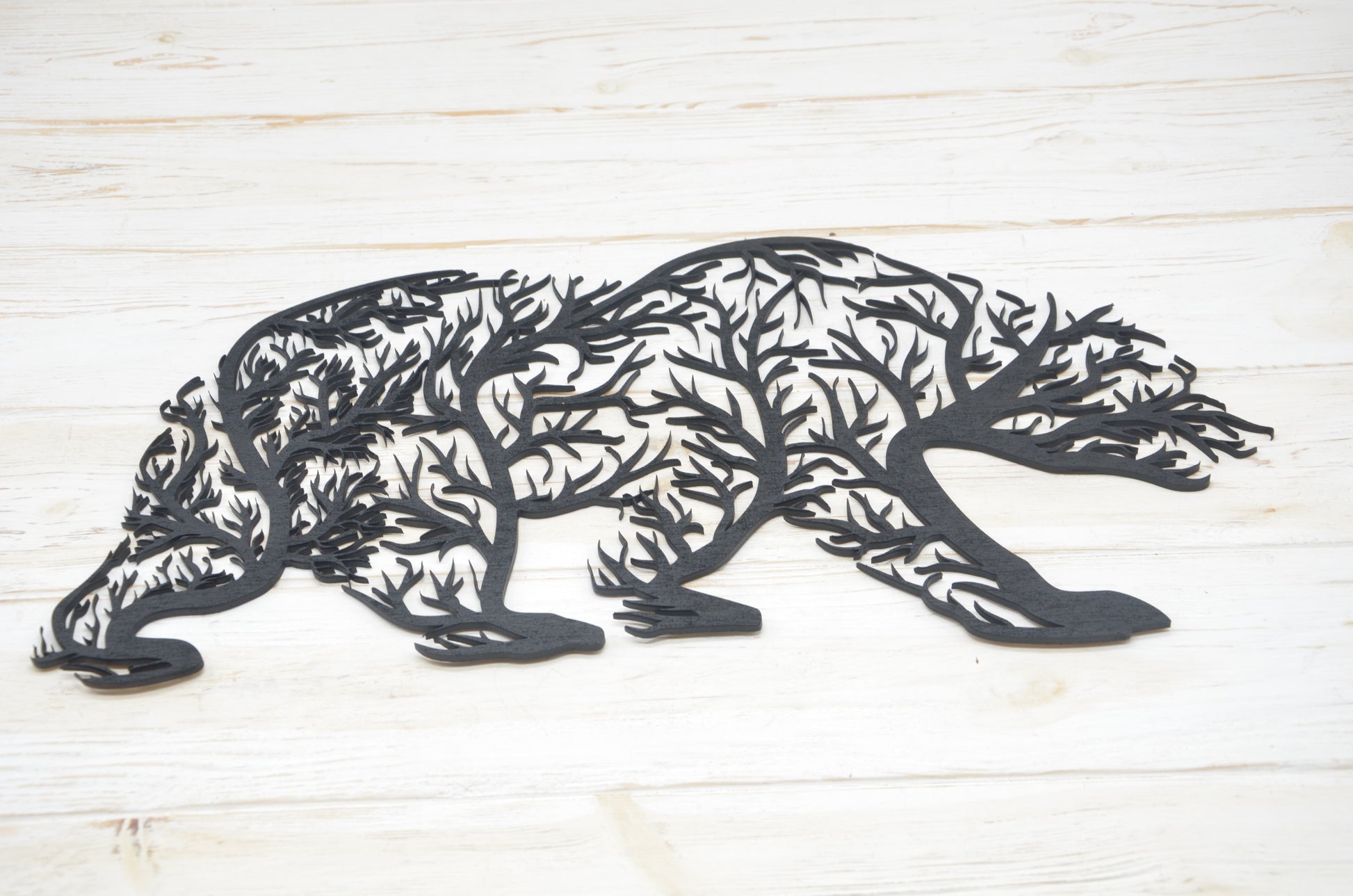 bear svg panel for home decor