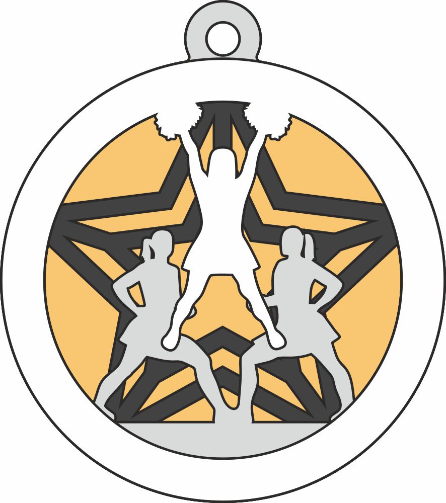 cheerleader diy laser cut files