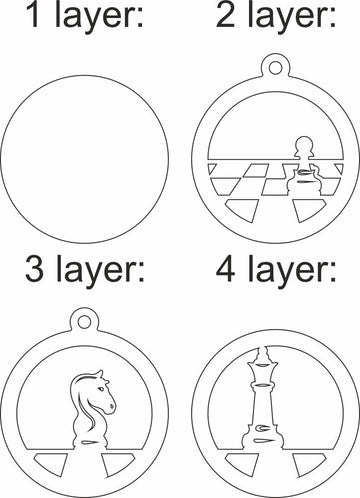 chess player christmas gift sign