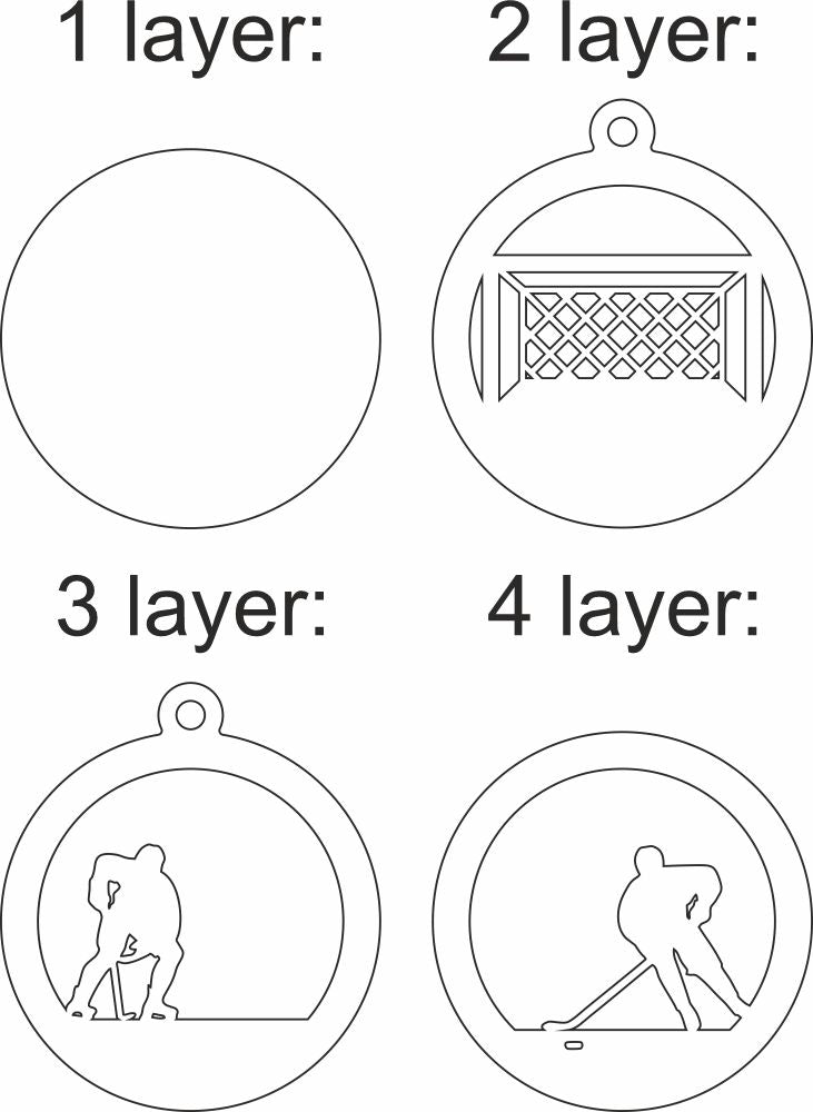 christmas hockey template
