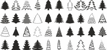 Christmas Tree Cricut Svg Cut Files