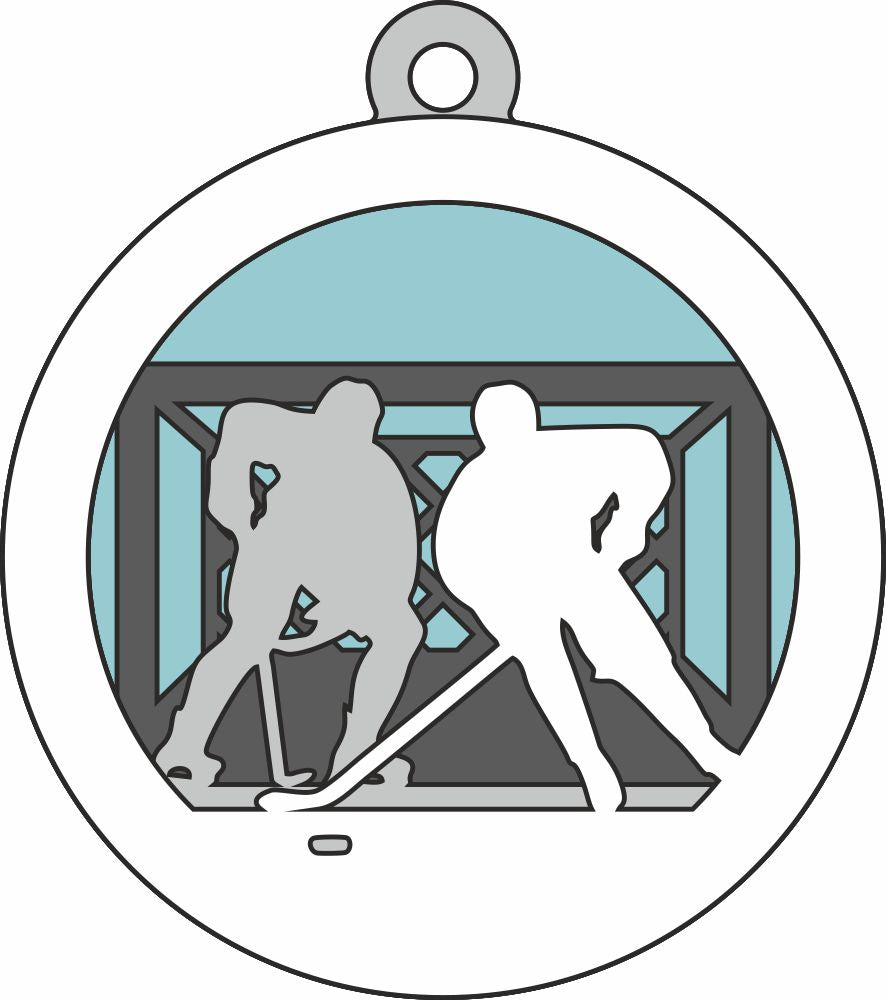 hockey player christmas diy gift