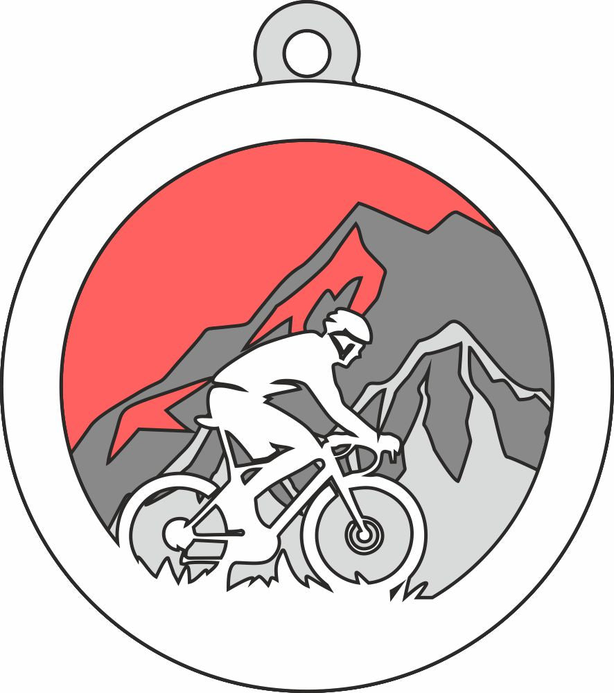 mountain bike cricut files