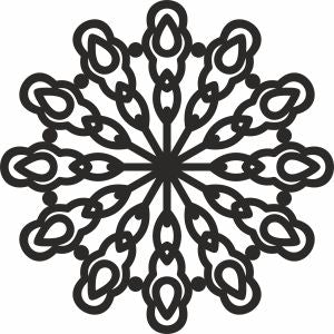 snowflake svg idea