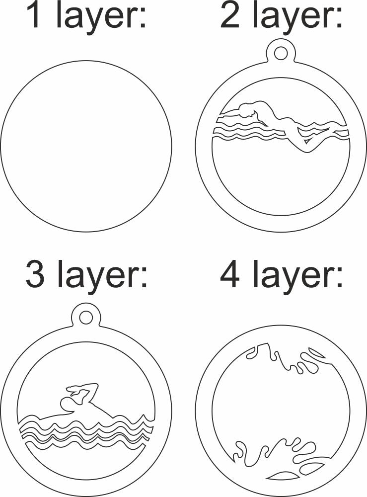 swim cricut svg