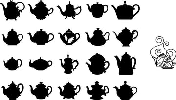 Teapot Silhouette Svg Bundle For Cricut