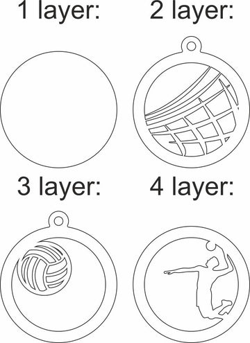 volleyball cut files for wood
