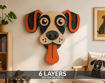 3D-Dog-Tongue-Out-Layered-SVG-Laser-Cut