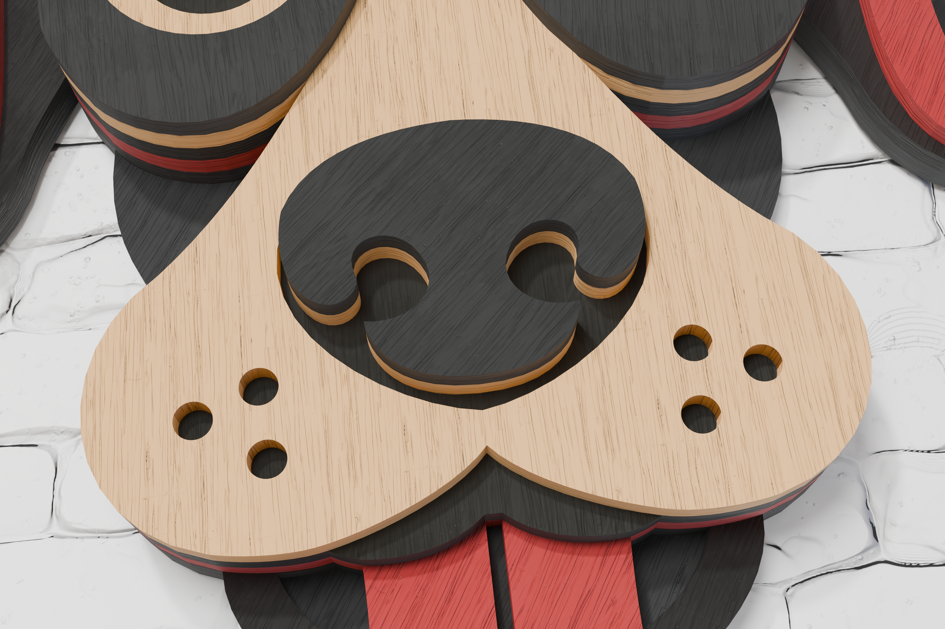 3D-Shadowbox-Dog-Tongue-Out-Template-SVG