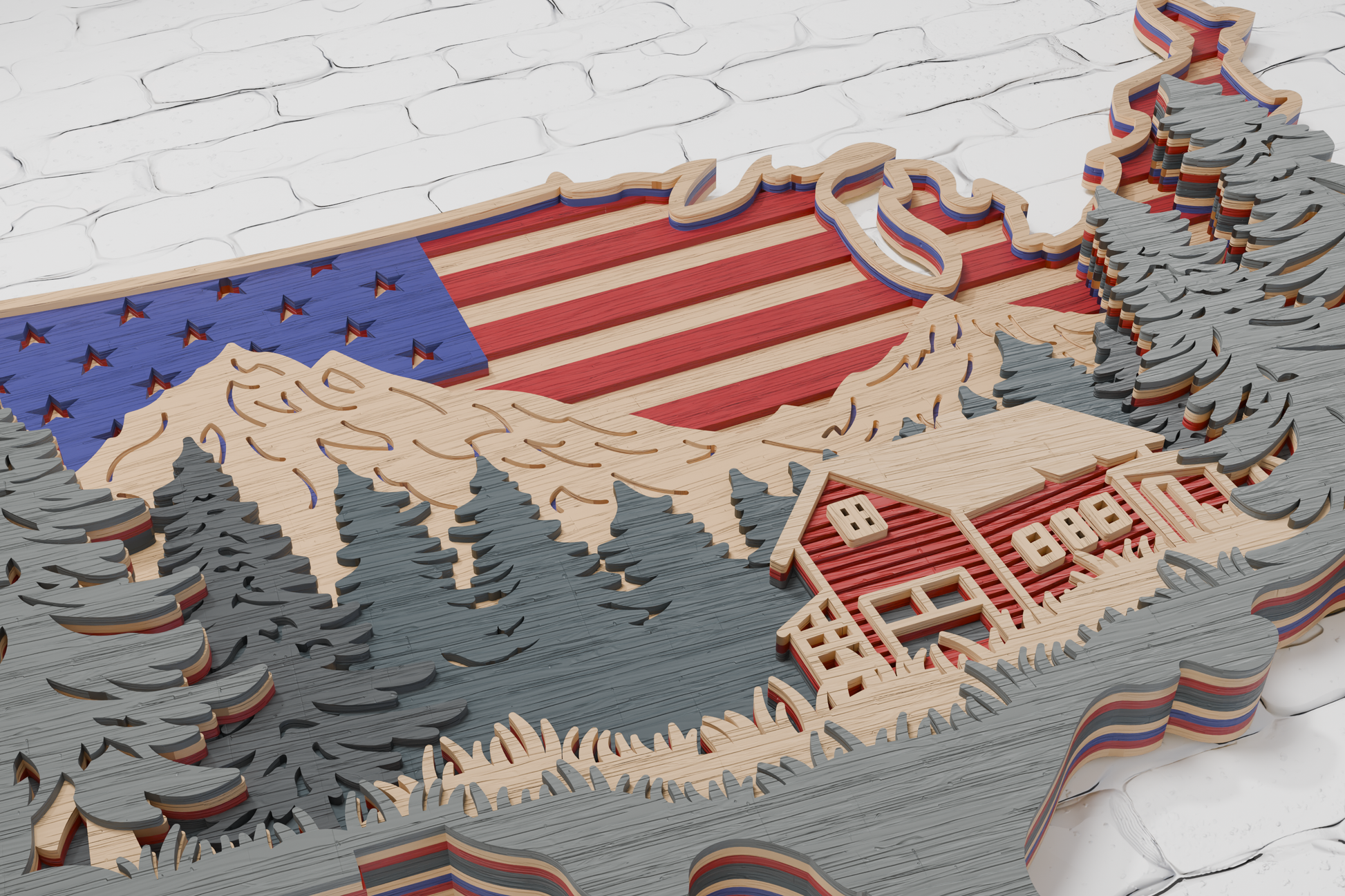 3D-Shadowbox-US-Map-Farm-Template-SVG