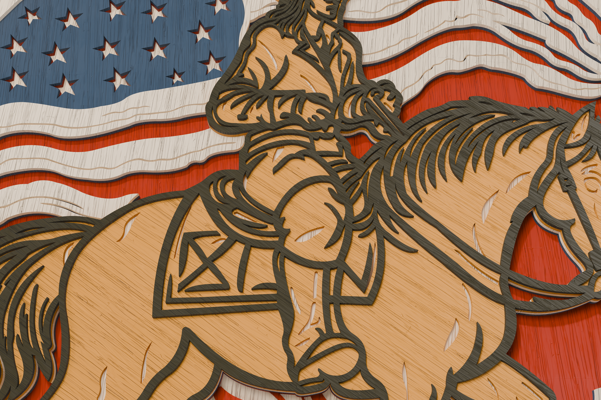 3D-shadow-box-western-theme-SVG-digital-download