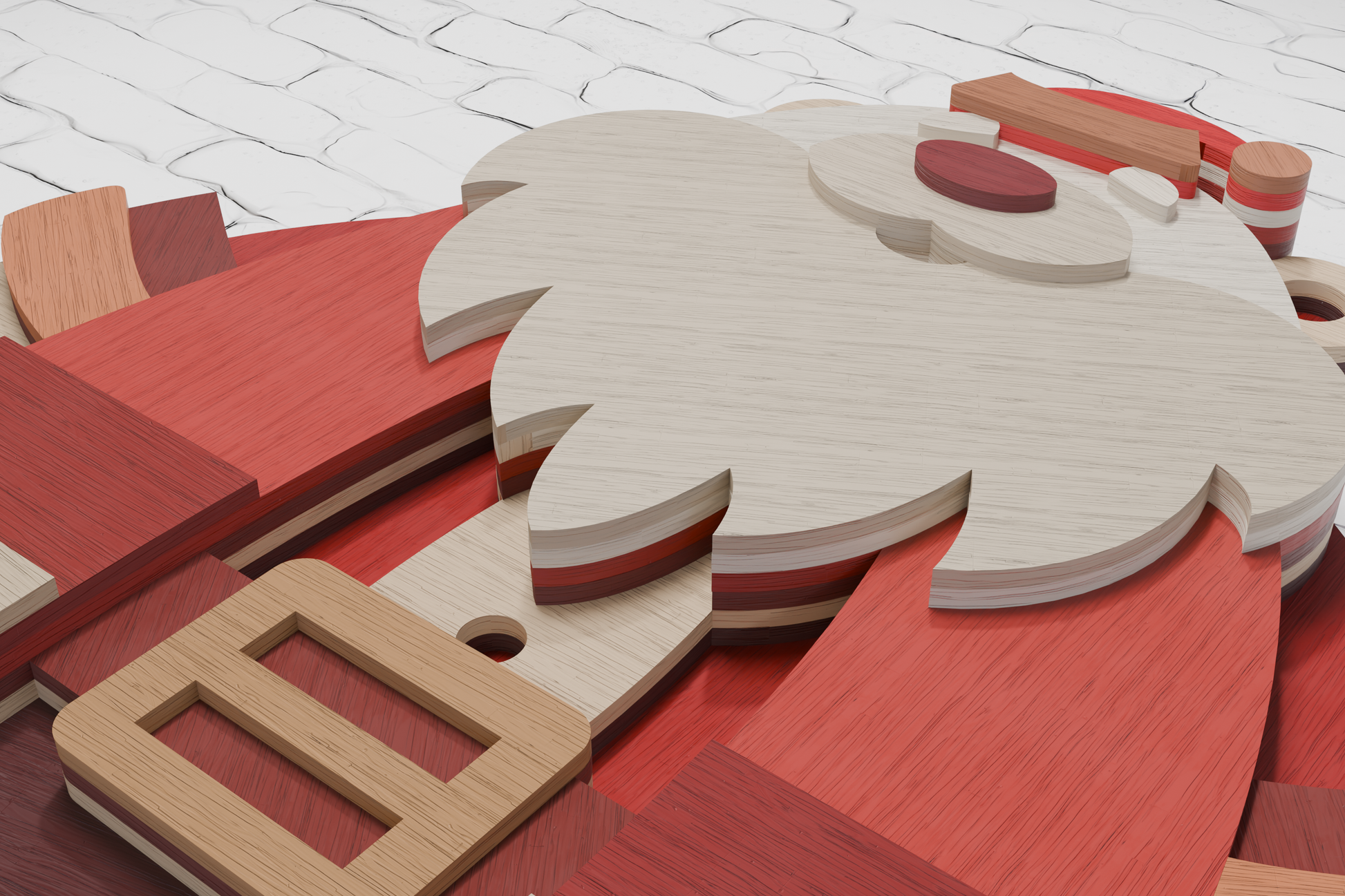 3d-christmas-bear-shadow-box-laser-cut-template-pdf