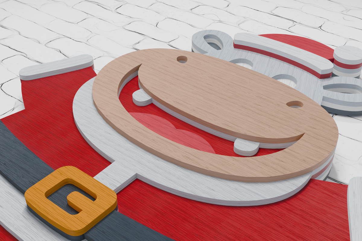 3d-christmas-hippo-shadow-box-laser-cut-template-pdf