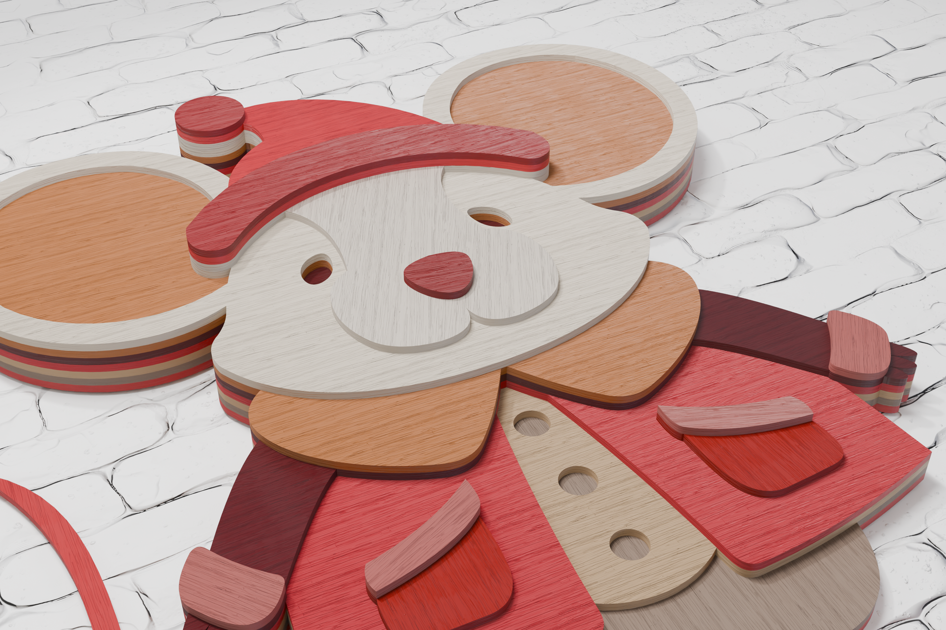 3d-christmas-mouse-multilayer-cut-file-instant-download