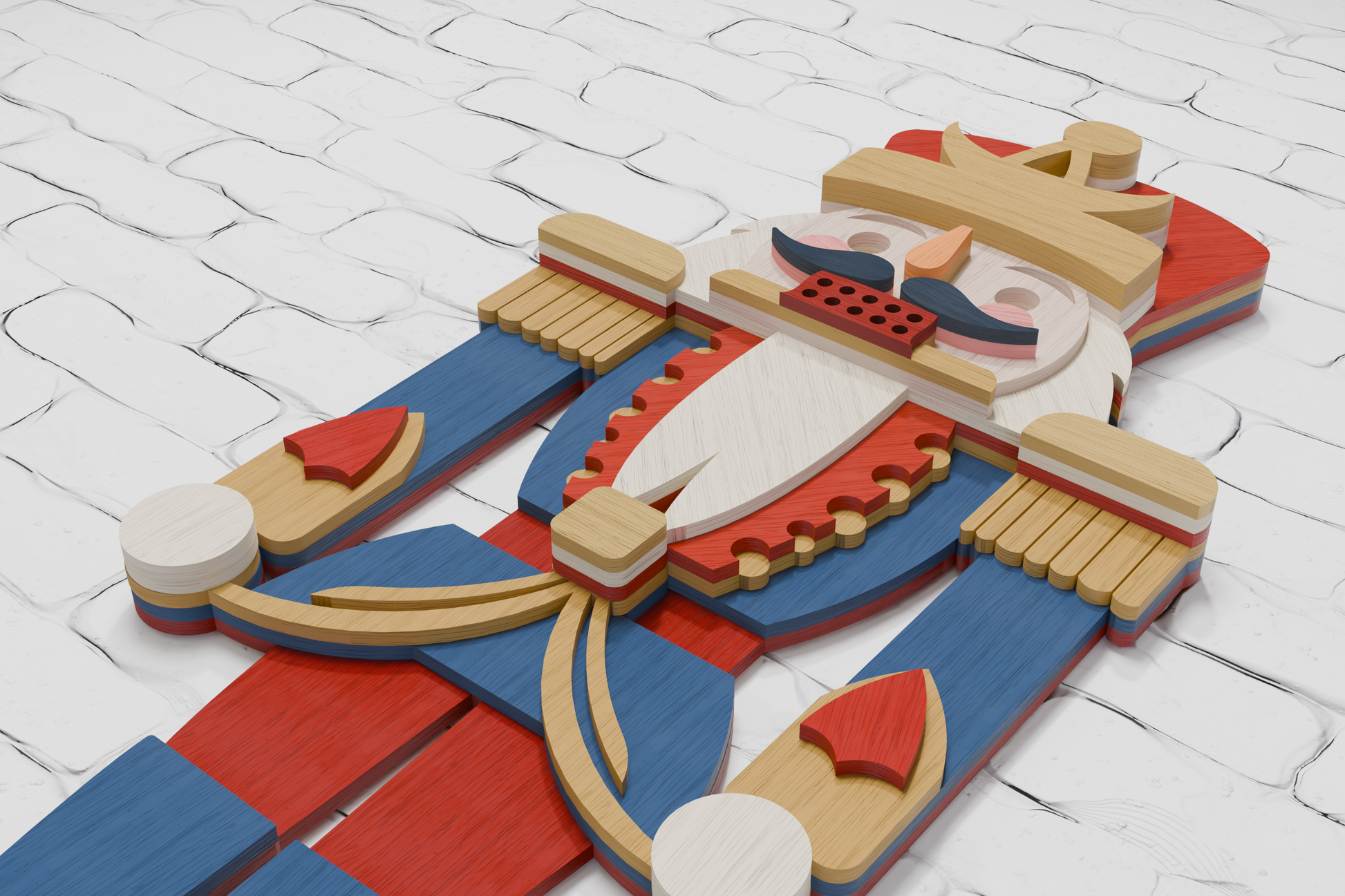 3d-christmas-nutcracker-shadow-box-laser-cut-template-pdf