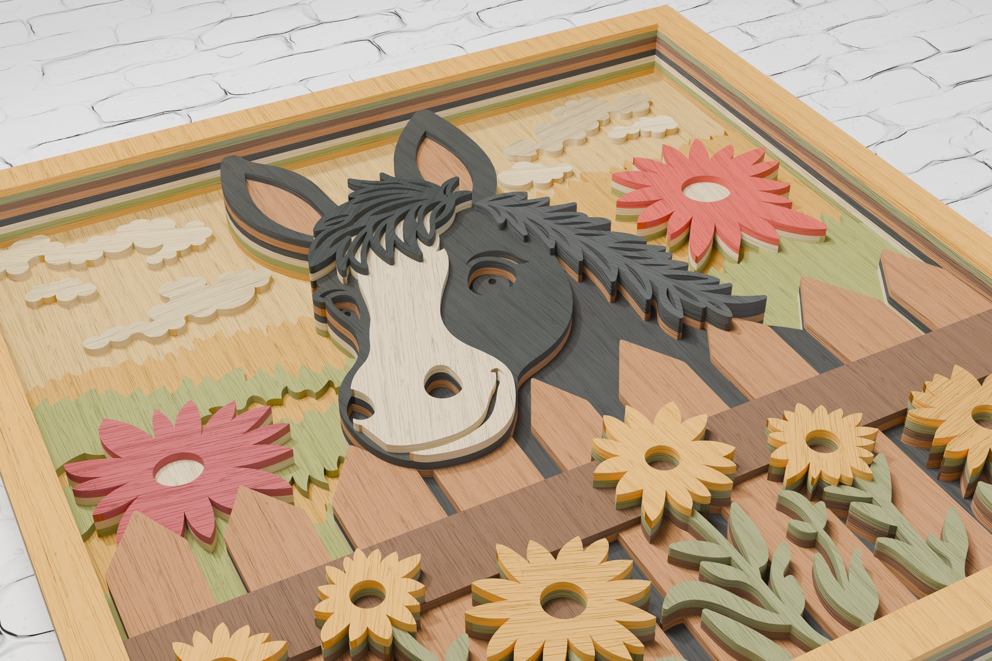3d-donkey-multilayer-cut-file-instant-download