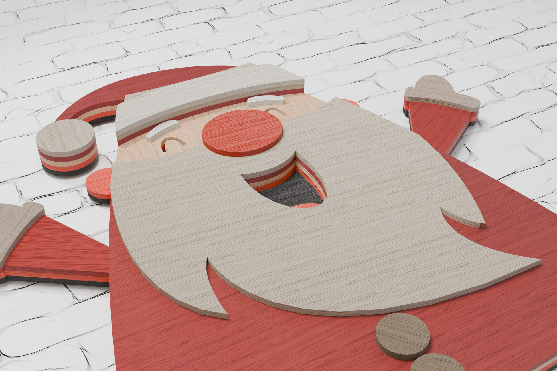 3d-happy-santa-claus-multilayer-cut-file-instant-download