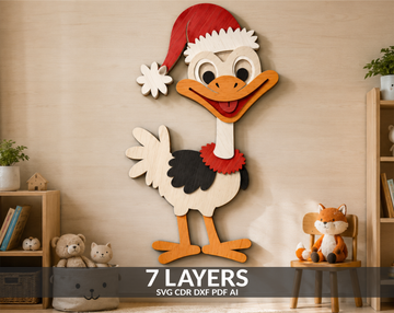 3d-layered-christmas-ostrich-svg-laser-cut-file-wood-craft