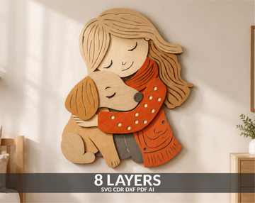 3d-layered-girl-and-dog-svg-laser-cut-file-wood-craft