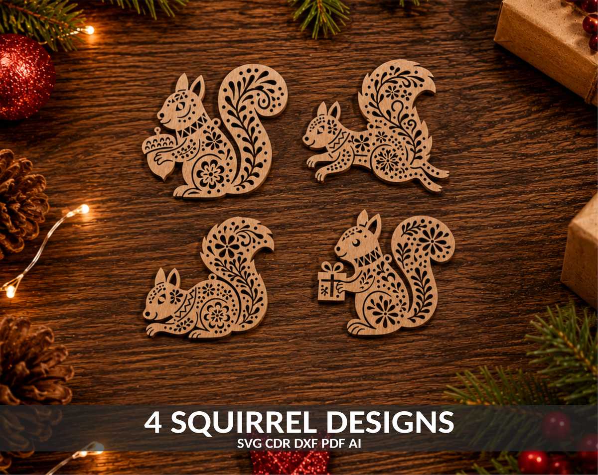 3d-layered-squirrel-christmas-ornament-svg-laser-cut-file-wood-craft