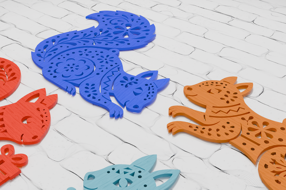 3d-squirrel-christmas-ornament-shadow-box-laser-cut-template-pdf