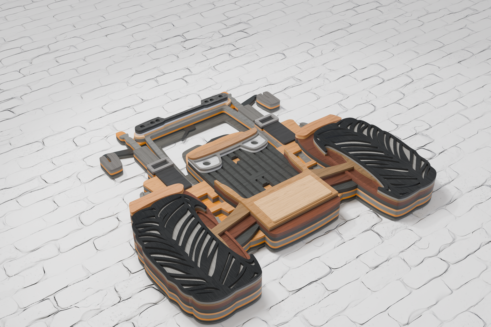 3d-wooden-farm-tractor-craft-design-silhouette-studio