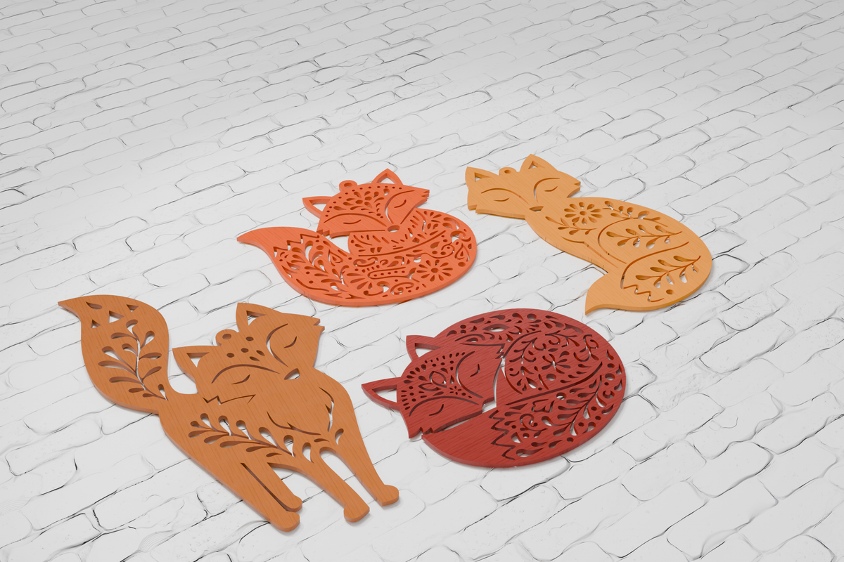 3d-wooden-fox-christmas-craft-design-silhouette-studio