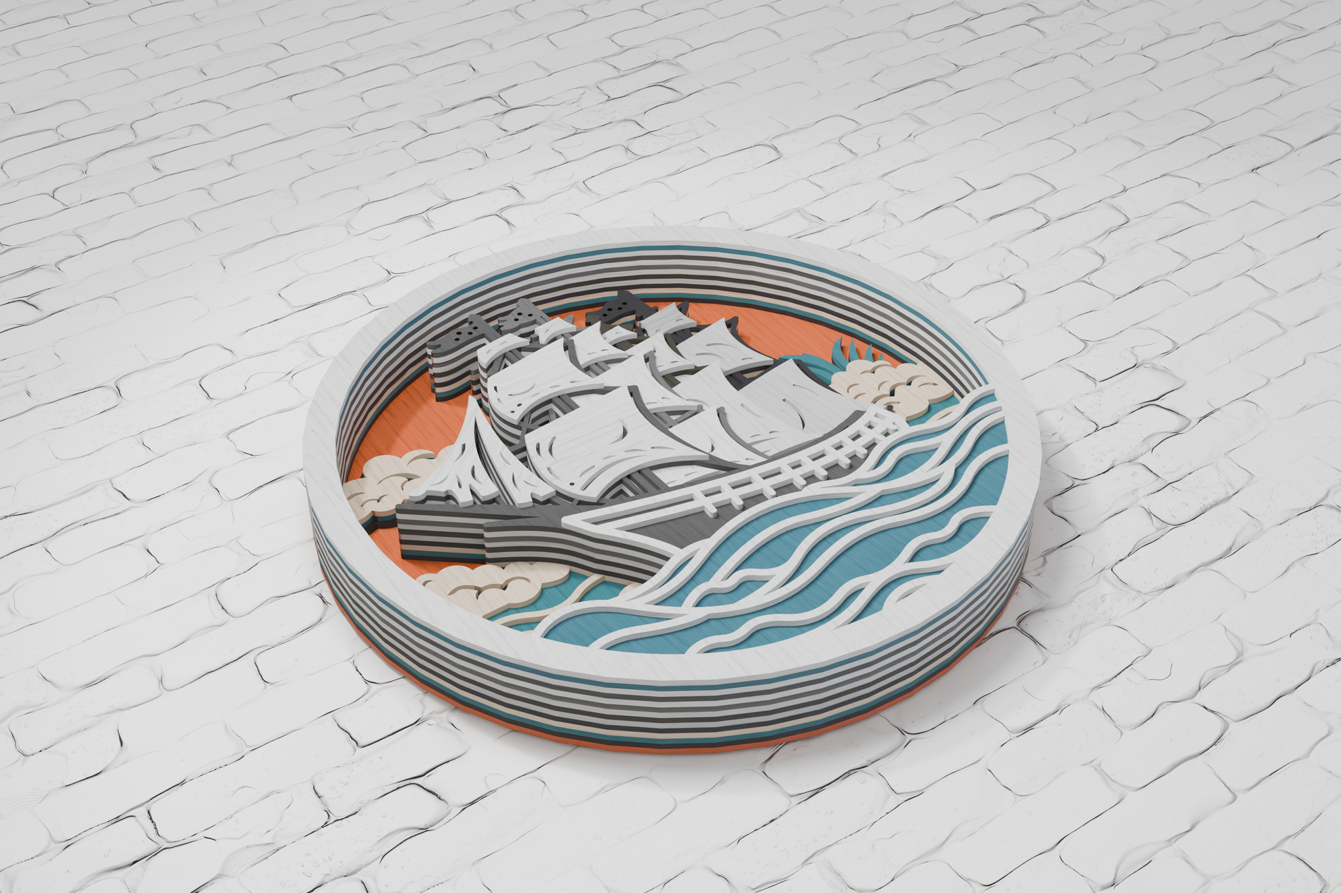 3d-wooden-sailing-ship-craft-design-silhouette-studio