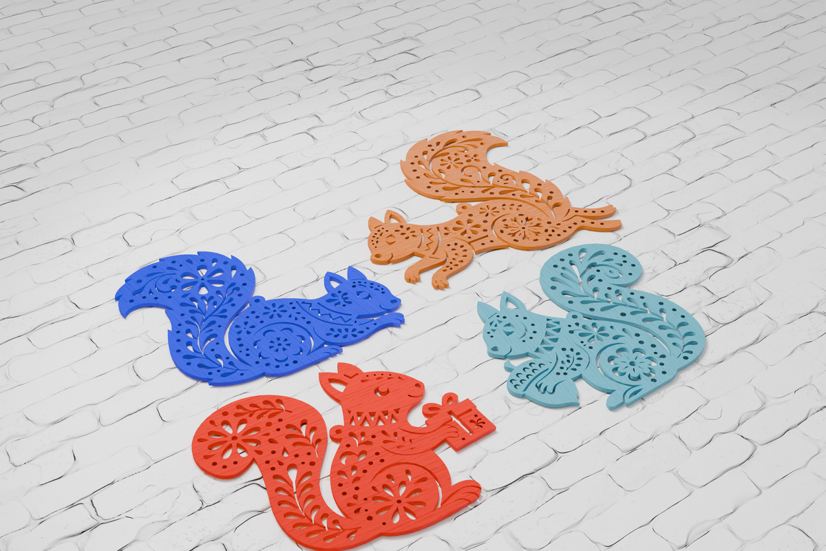 3d-wooden-squirrel-christmas-ornament-craft-design-silhouette-studio